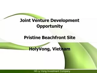 H? Ly V?ng Investment Company
