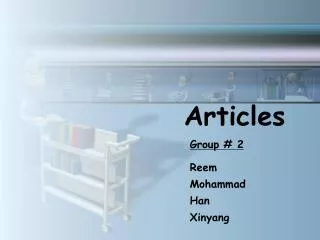 Articles