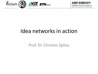 Idea networks in action