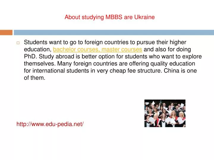 about studying mbbs are ukraine