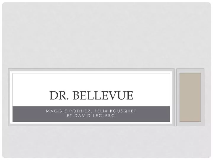 dr bellevue