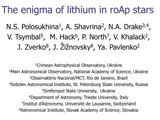 The enigma of lithium in roAp stars