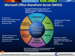 Microsoft Office SharePoint Server (MOSS)
