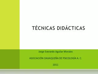 t cnicas did cticas