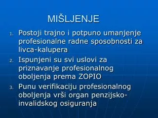 mi ljenje
