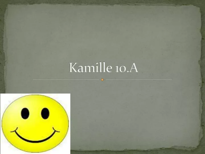 kamille 10 a