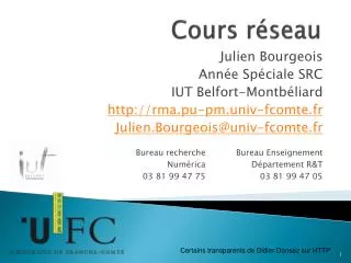 cours r seau