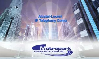 Alcatel-Lucent IP Telephony Demo
