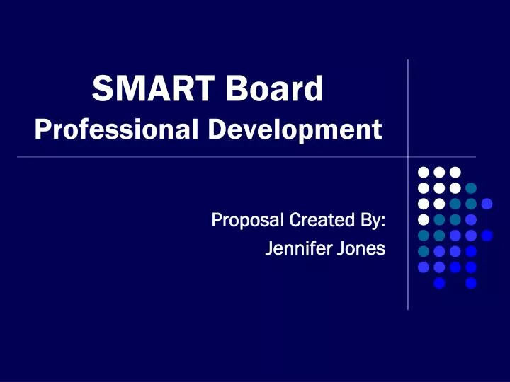 smart board professional development