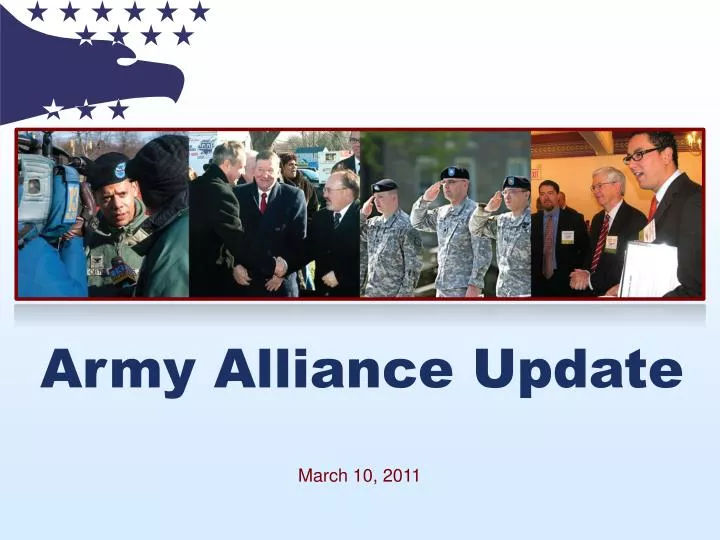 army alliance update
