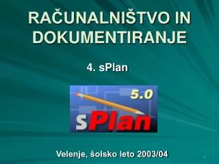 ra unalni tvo in dokumentiranje