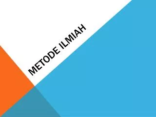 metode ilmiah