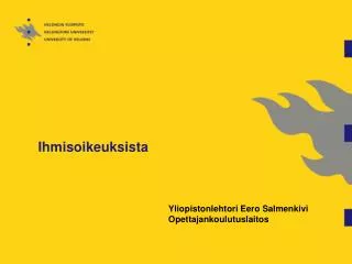 ihmisoikeuksista