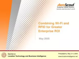 Combining Wi-Fi and RFID for Greater Enterprise ROI