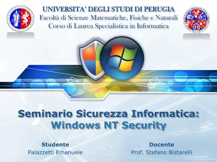 seminario sicurezza informatica windows nt security