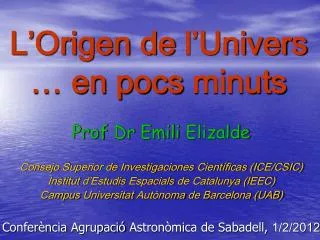 l origen de l univers en pocs minuts