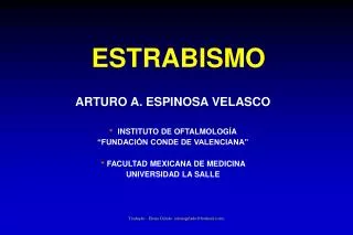 estrabismo