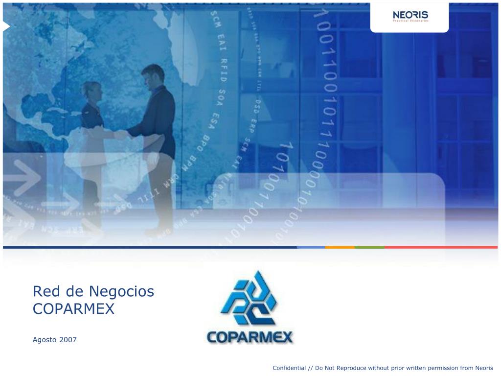 PPT - Red de Negocios COPARMEX PowerPoint Presentation, free download ...