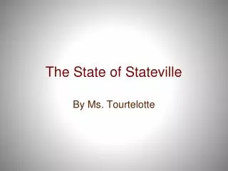 The State of Stateville