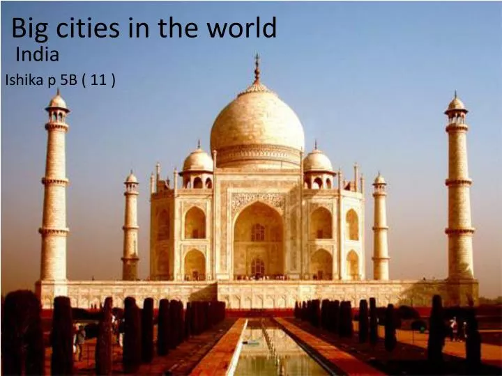 big cities in the world