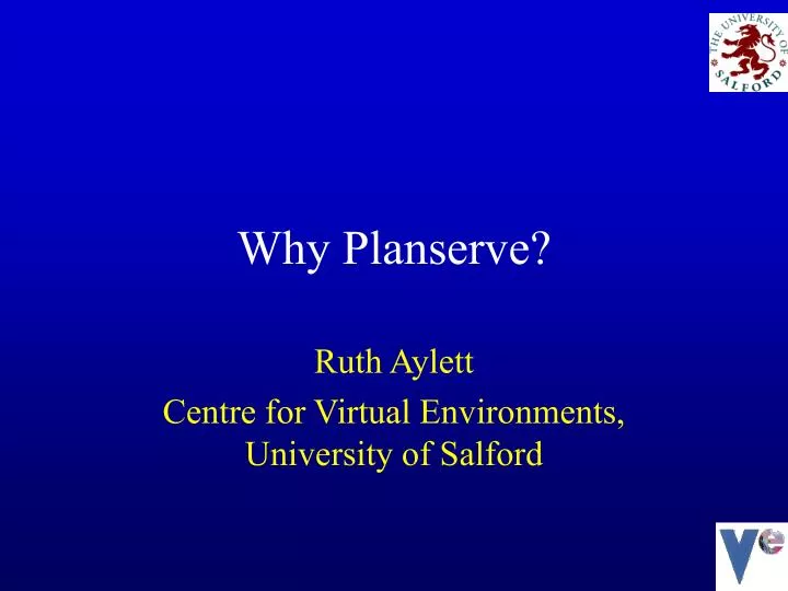 why planserve