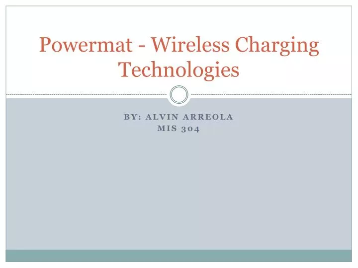 powermat wireless charging technologies