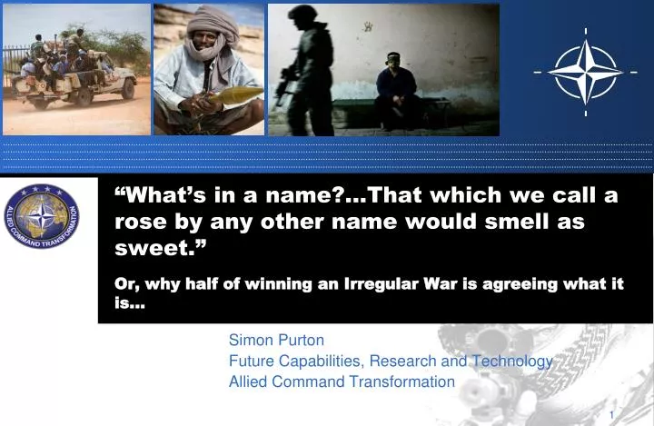 simon purton future capabilities research and technology allied command transformation