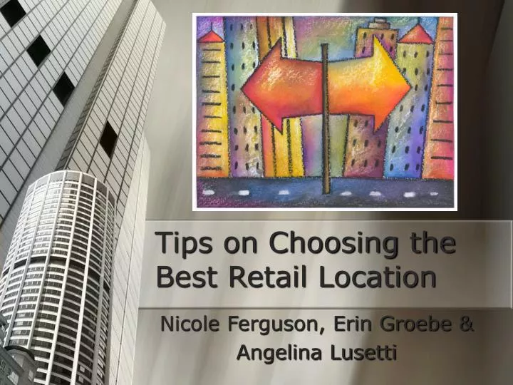 tips on choosing the best retail location