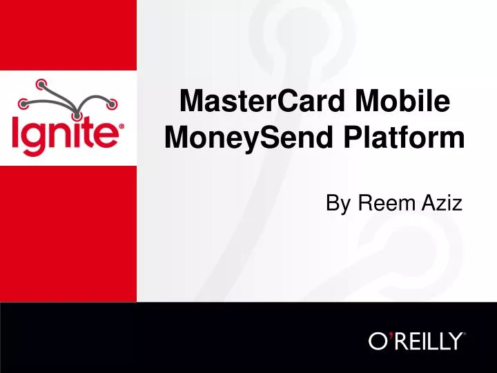 mastercard mobile moneysend platform