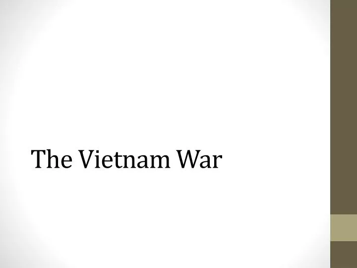 the vietnam war