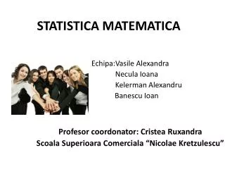 statistica matematica