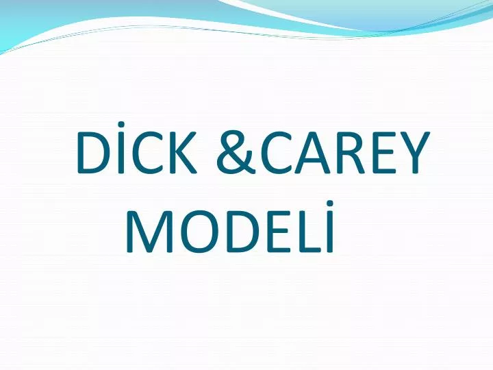 d ck carey model