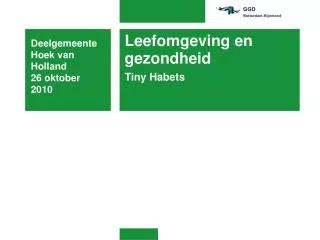 leefomgeving en gezondheid tiny habets
