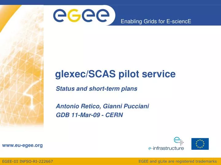 glexec scas pilot service