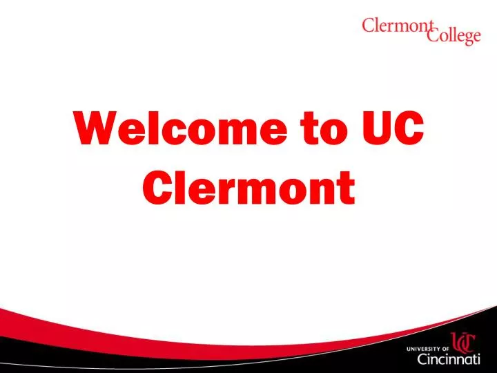 welcome to uc clermont