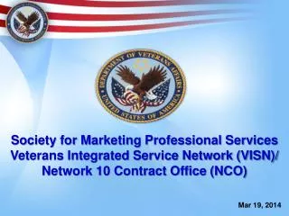 Society for Marketing Professional Services Veterans Integrated Service Network (VISN)/