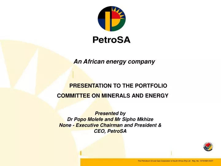 an african energy company