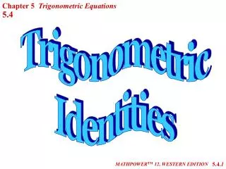 MATHPOWER TM 12, WESTERN EDITION