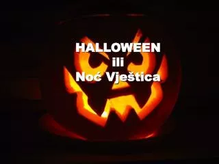 halloween ili no vje tica