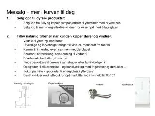 mersalg mer i kurven til deg
