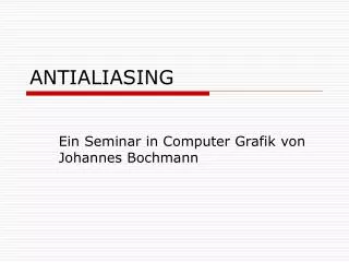 antialiasing