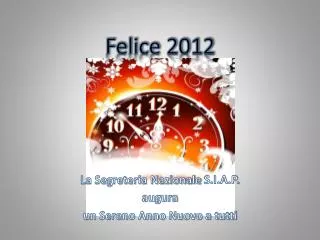 felice 2012