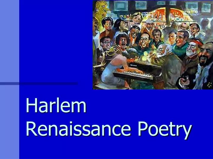 harlem renaissance poetry