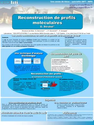 Les profils moléculaires, un outil de diagnostic de la médecine du futur