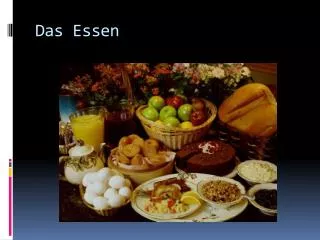 das essen