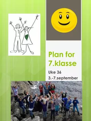 plan for 7 klasse