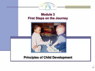 Module 3 First Steps on the Journey