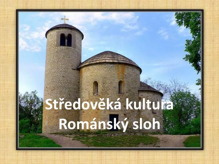 st edov k kultura rom nsk sloh