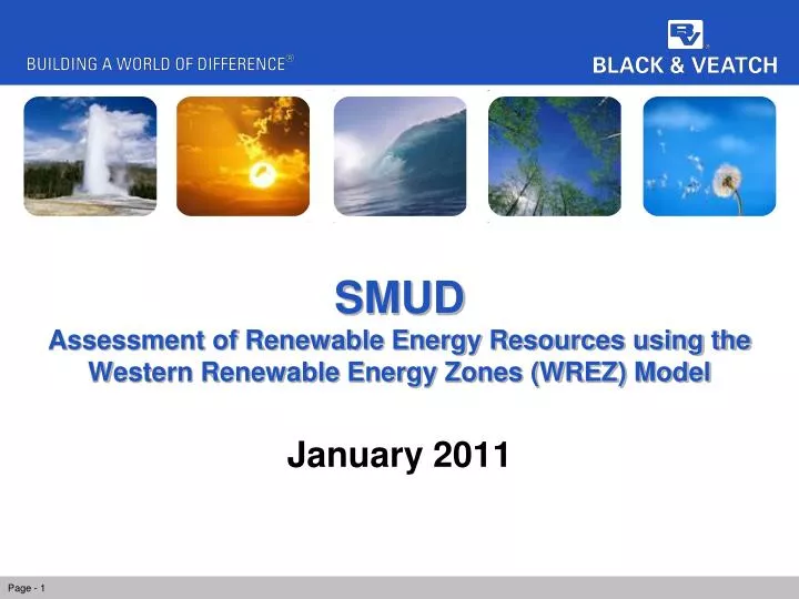smud assessment of renewable energy resources using the western renewable energy zones wrez model