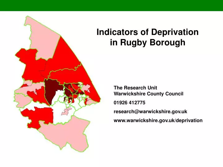 indicators of deprivation in rugby borough